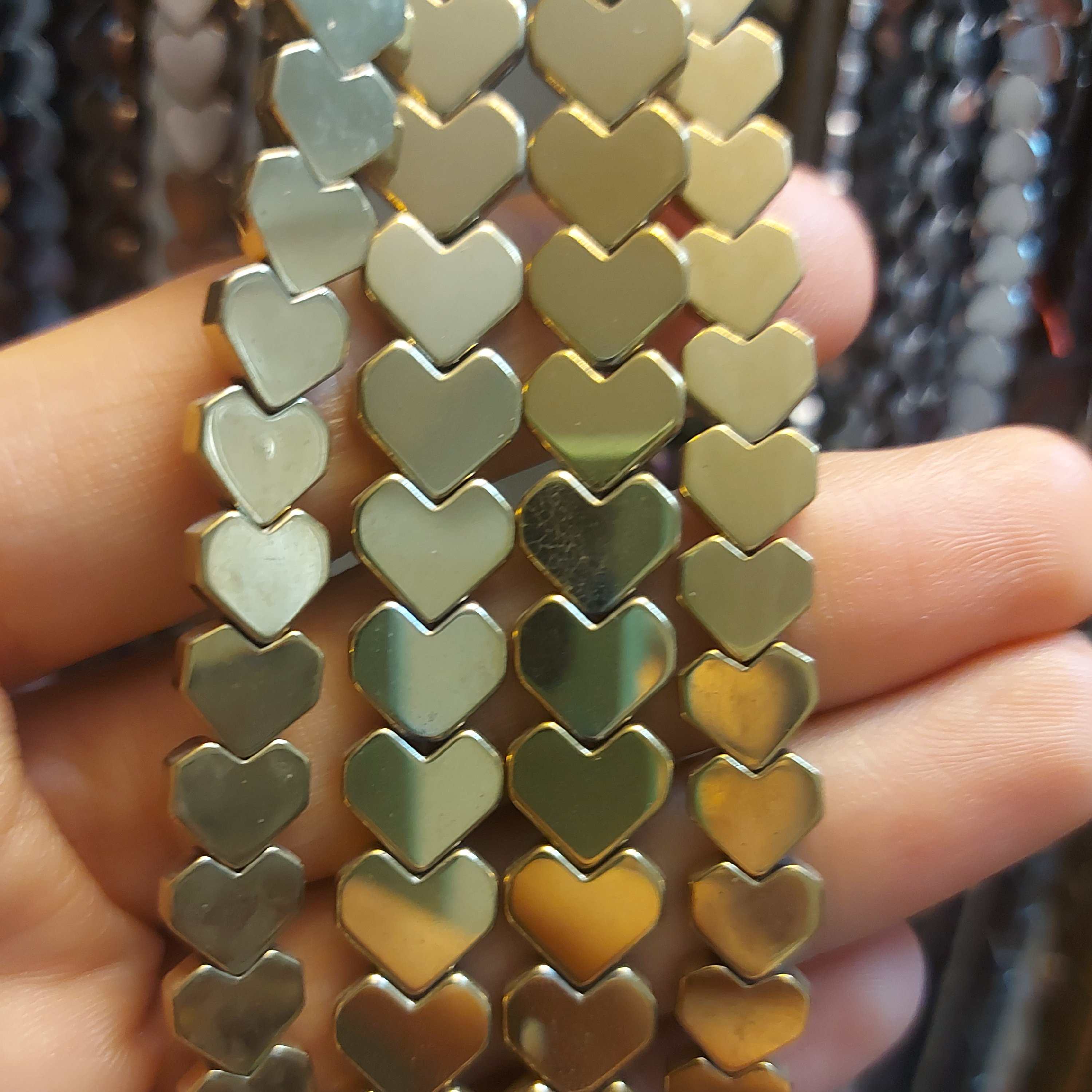 حدید قلب طلایی 6 میل بسته 10 عددی