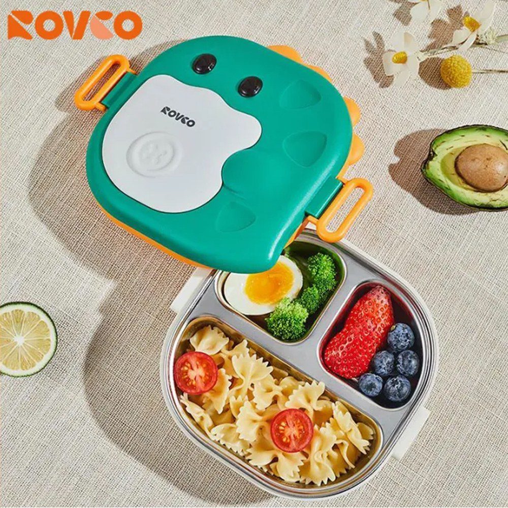 ظرف غذا کودک مدل دایناسور رووکوRovco  کد C1016