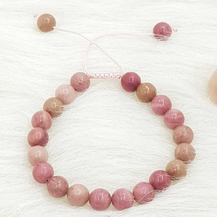دستبند رودونیت صورتی طبیعی
سنگ تعادل احساسی
کد 254
سایز 8