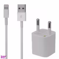 شارژر دیواری مدل T.R به همراه کابل تبدیل لایتنینگ
