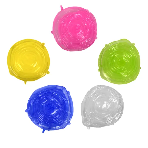 درپوش محافظ غذا سیلیکونی 6 عددی