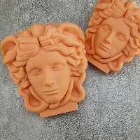 قالب سیلیکونی مدوسا سه بعدی ده  سانتی 