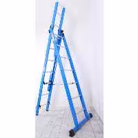 نردبان فراز پله مدل سیلور 19 پله دو تکه 5متری