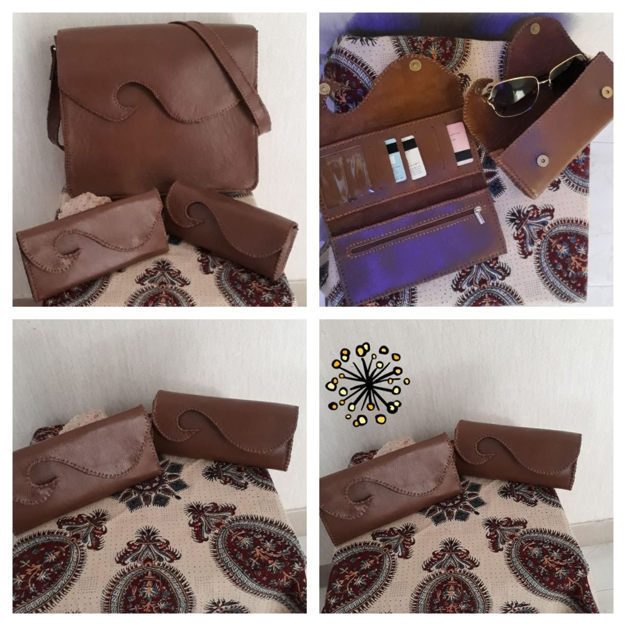 ست سه تیکه خوشگل زیبا جادار