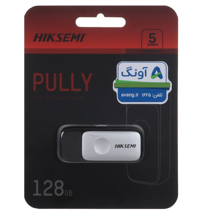 فلش مموری هایک سمی مدل Pully USB 3.2 ظرفیت 128 گیگابایت