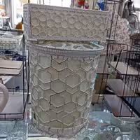 سطل و دستمال پلاستیکی