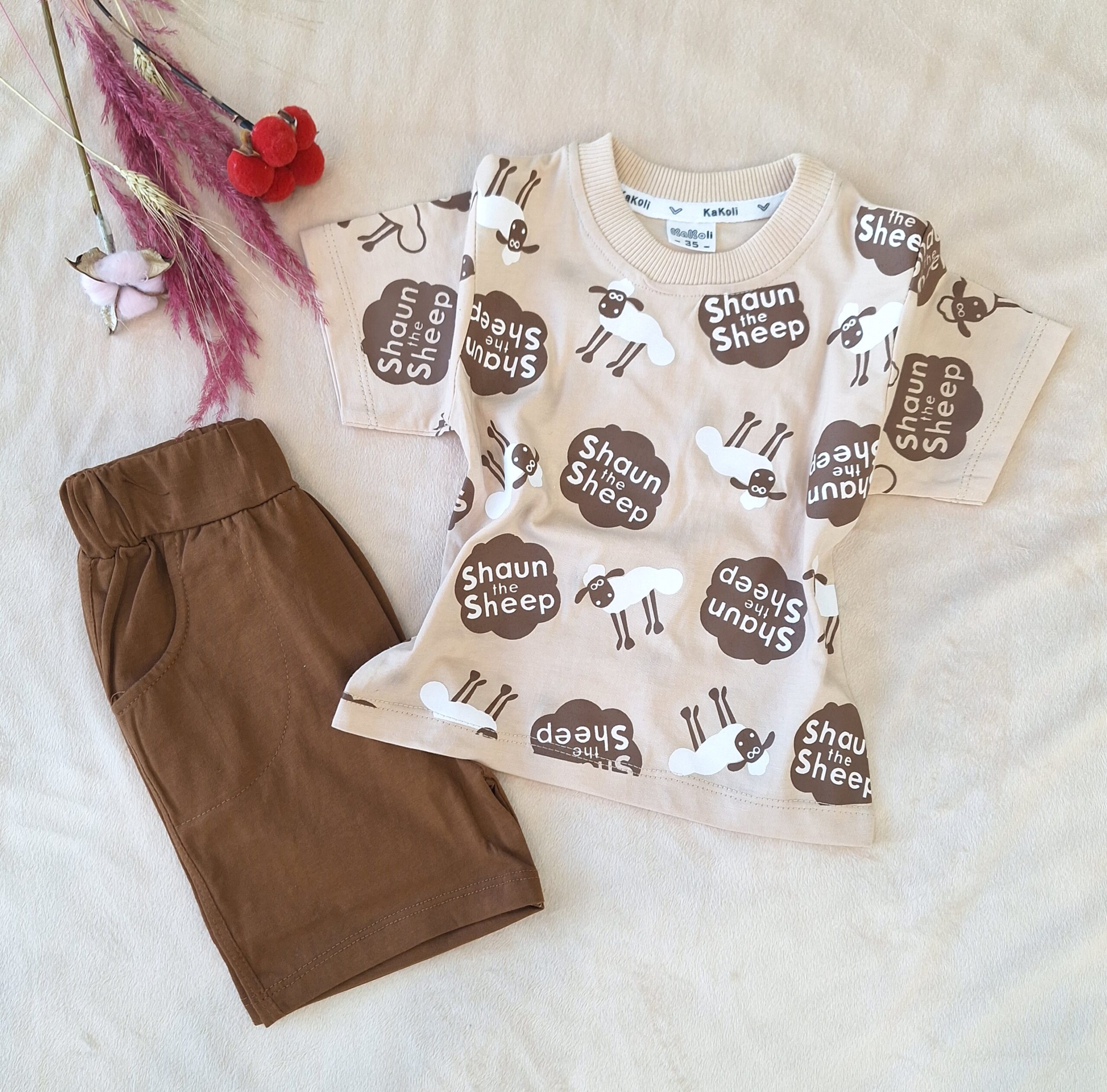 تیشرت شورت بره ناقلا