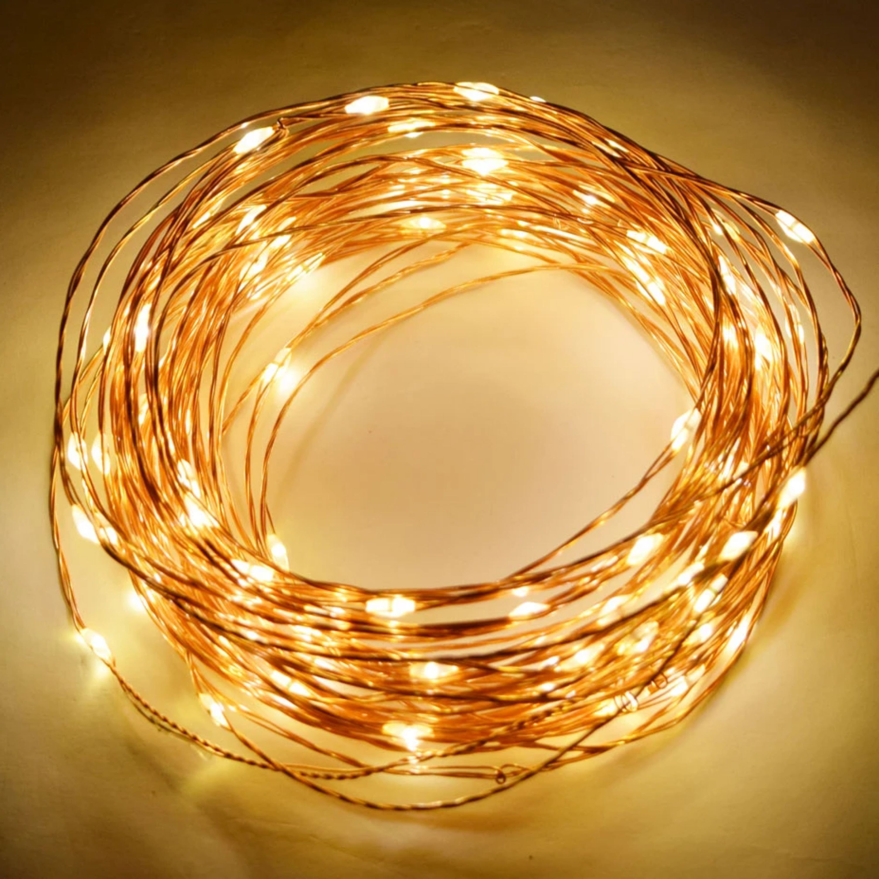 ریسه مفتولی 10 متری آفتابی باتری خور