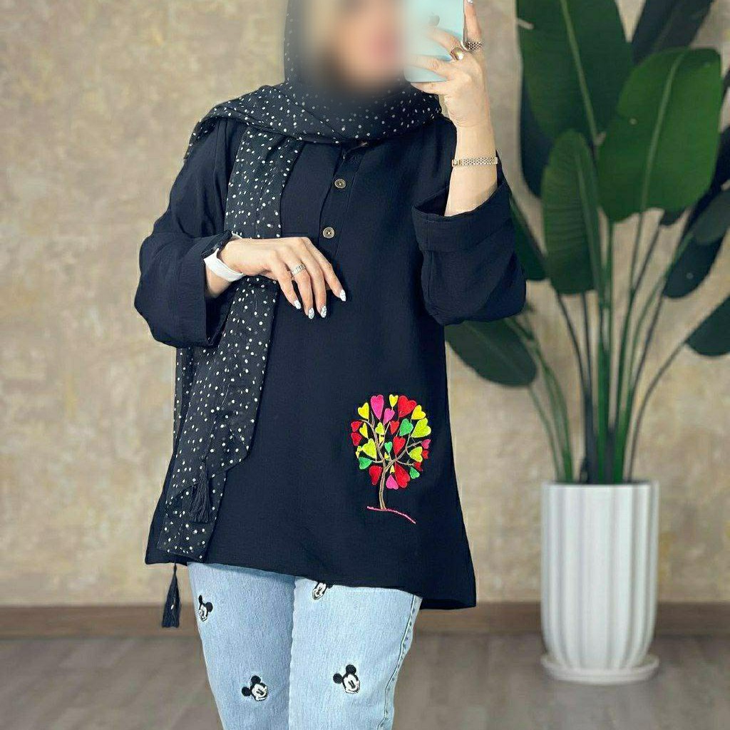 تونیک عاشقانه کرسپو درجه یک بسیار خنک فری سایز