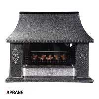 شومینه گازسوز توان مدل نگین 18000 - نوک مدادی