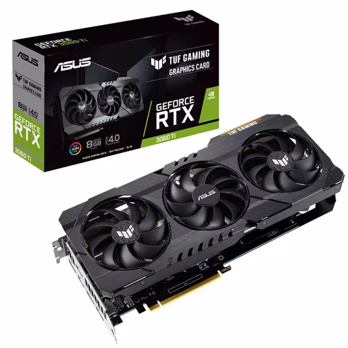 کارت گرافیک ایسوس TUF GAMING GeForce RTX 3060 TI 8G