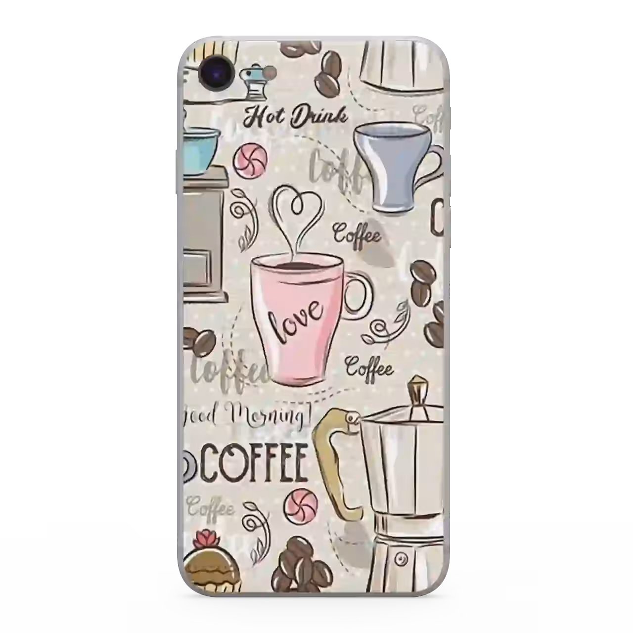 قاب گوشی Cofee with love  مدل AH28