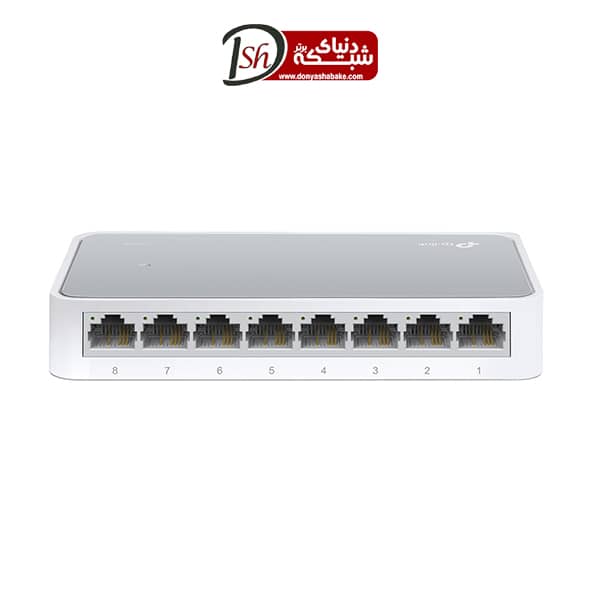 سوییچ 8 پورت 10/100 تی پی-لینک مدل TL-SF1008D - دنیای شبکه برتر