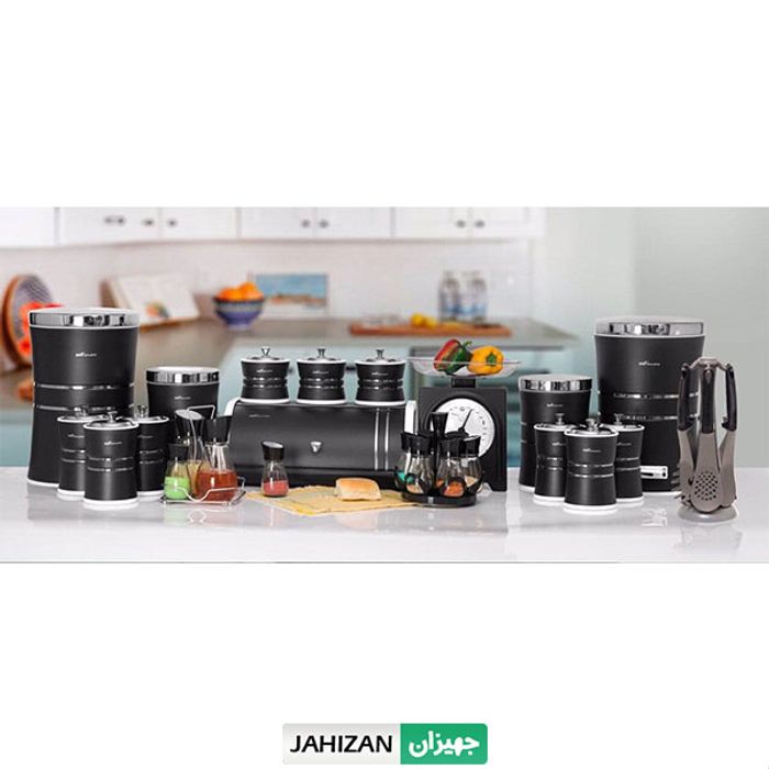 سرویس آشپزخانه 35پارچه سافینوکس درب کروم