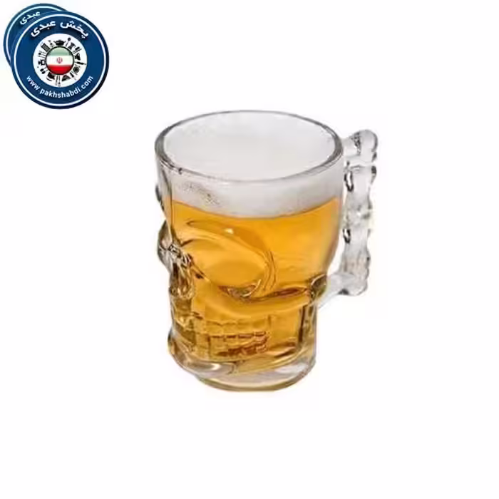 لیوان اسکلت دسته دار