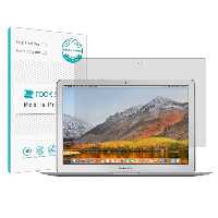 گلس لپ تاپ اپل MacBook Air 13 2017 مدل نانو هیدروژل شفاف برند راک اسپیس کد XL