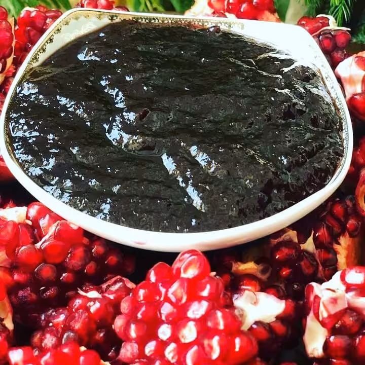 رب انار خانگی کاملا خالص  یک کیلویی 