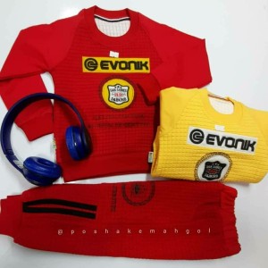 بلوز شلوار پسرانه گلدوزی شده