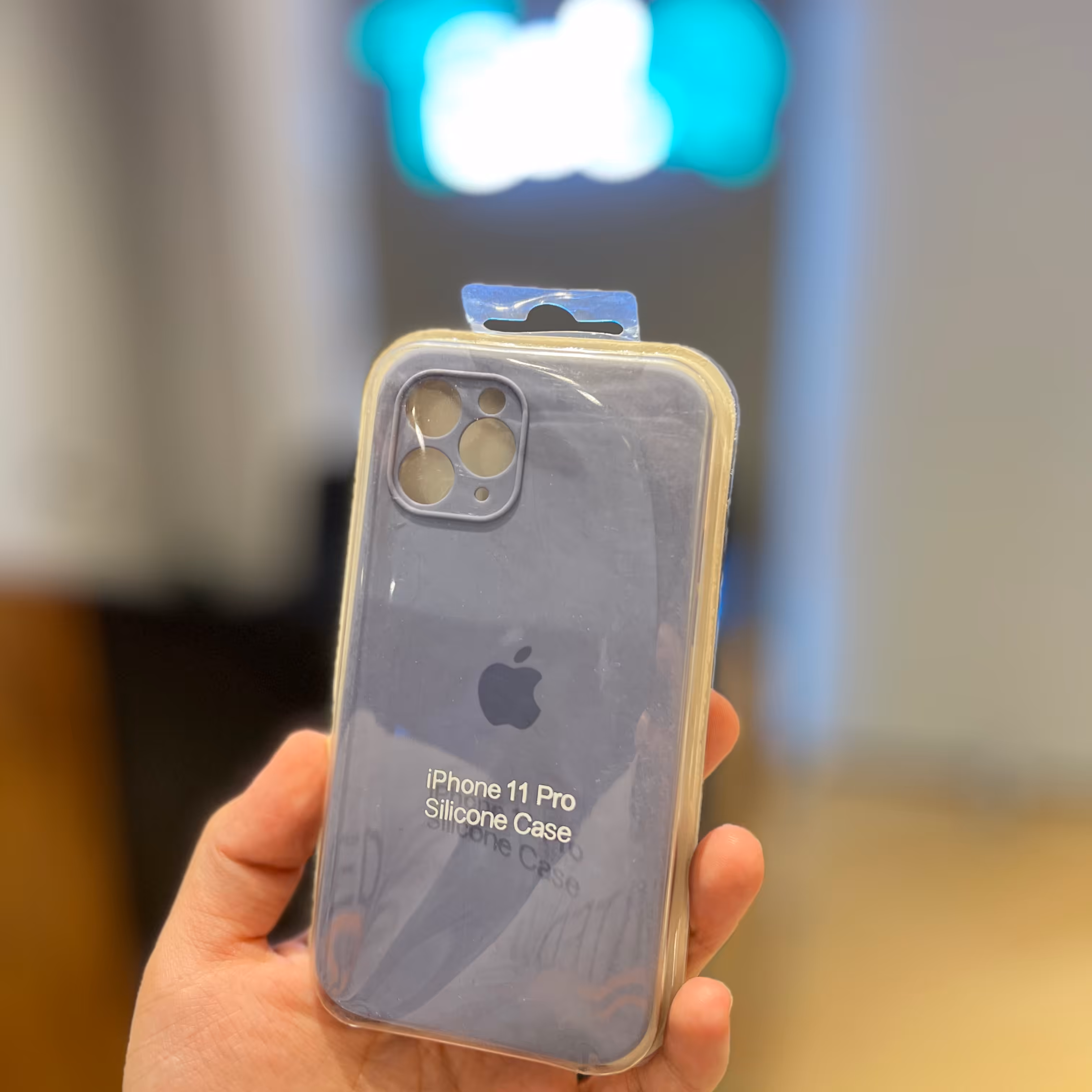 قاب آیفون 11 پرو سیلیکونی اصلی آبی