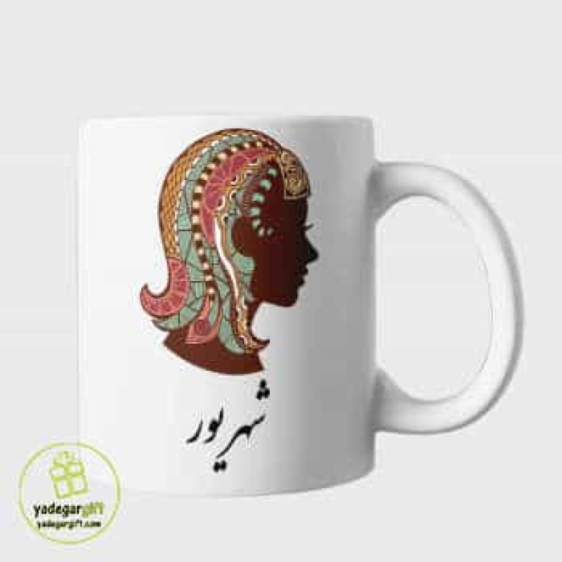 ماگ سرامیکی سفید دسته ساده درجه یک با عکس و طرح دلخواه شما