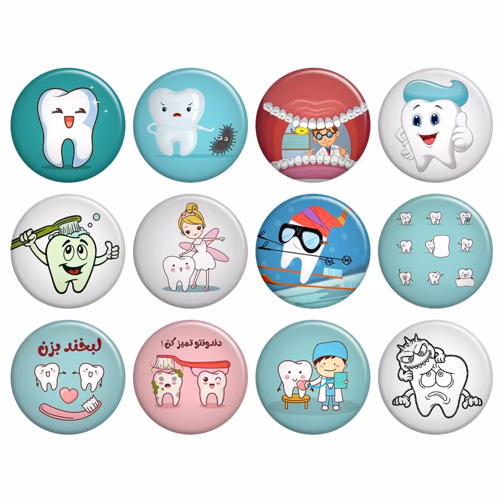 پیکسل سوزنی دندان برای دندونی 12 عددی  کد  87