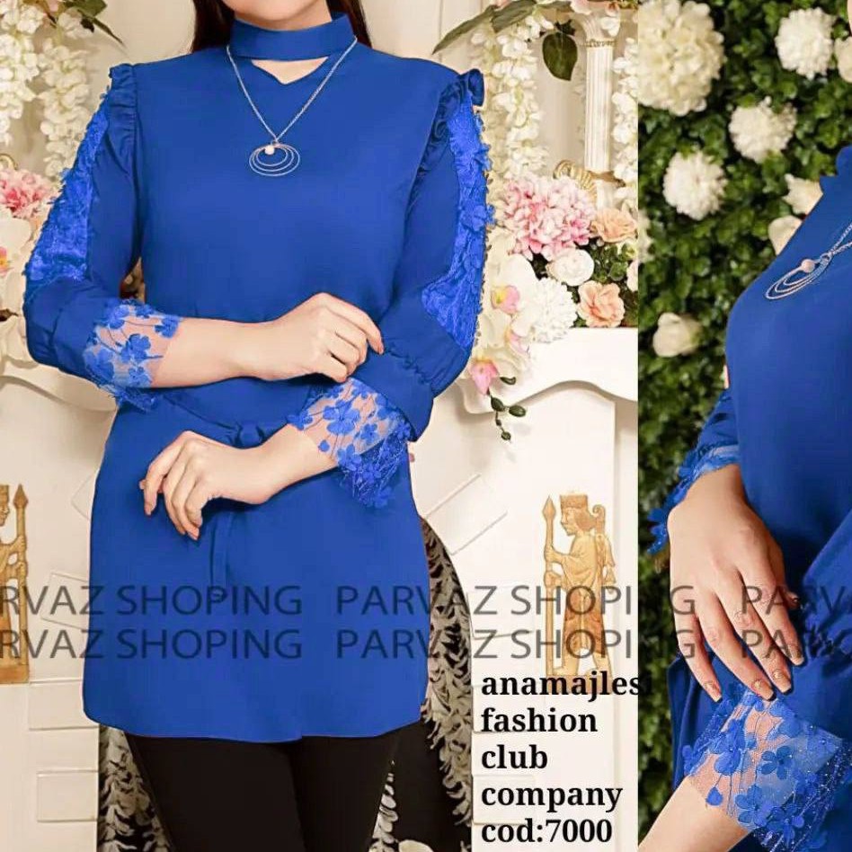 شومیز مدل جذاب آستین پروانه