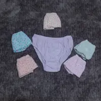 شورت زنانه نخی اعلا 4 ایکس لارج پک 6 عددی شورت نخی XL 2XL 3XL 4XL