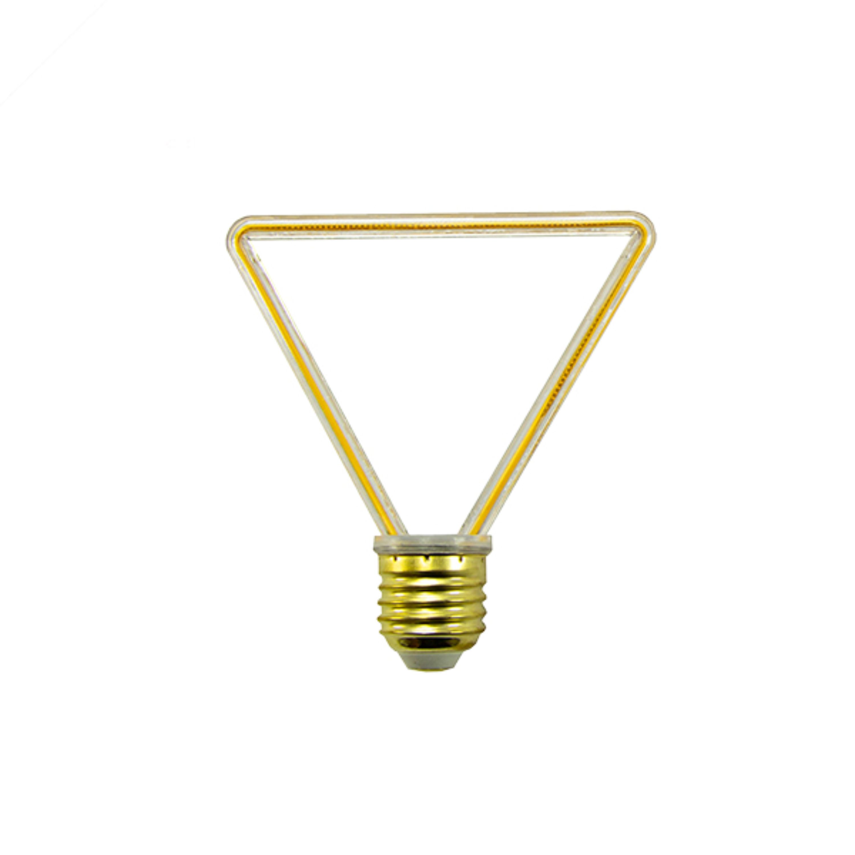 لامپ نئونی فوق کم مصرف LED طرح مثلث مدل ML-A05 (4 وات)