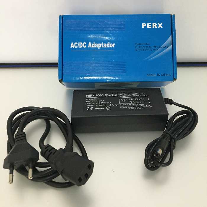 آداپتور 12 ولت 5 آمپر درجه یک PERX      
