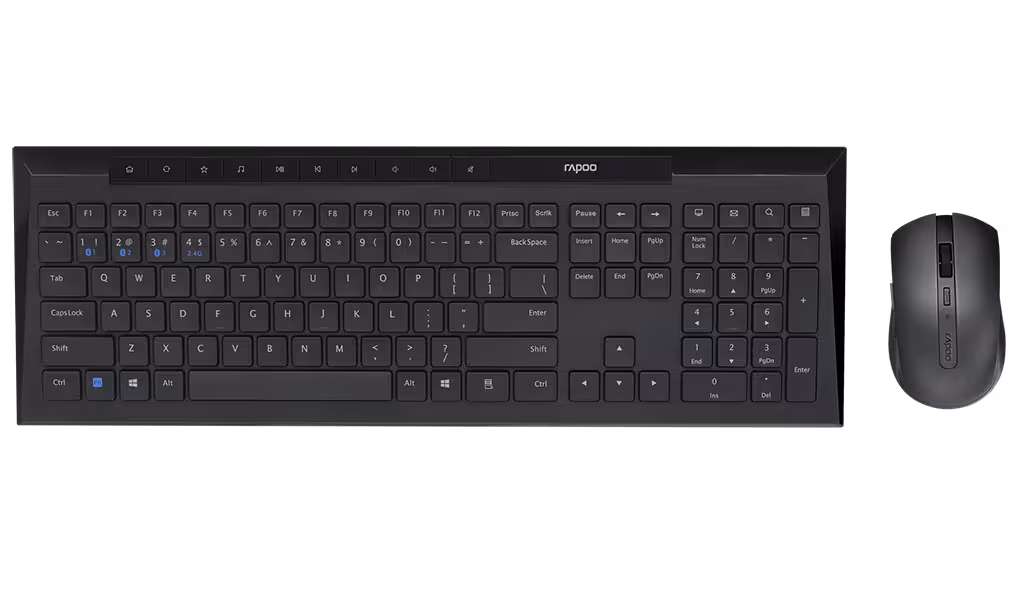 کیبورد و ماوس رپو Keyboard and Mouse RAPOO 8200G