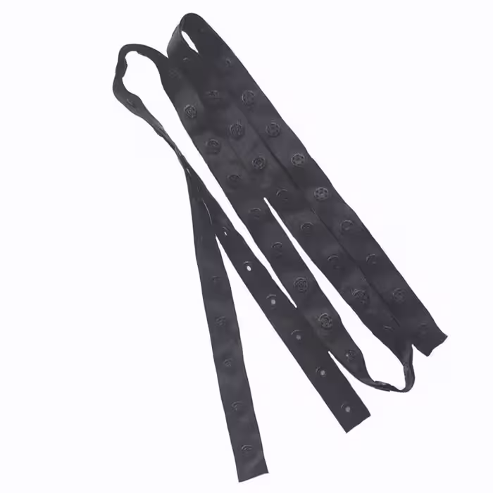 دکمه ریلی مشکی کد BLK10 طول 10 متر