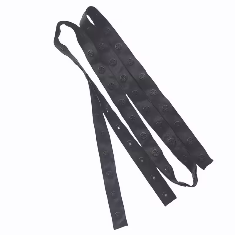 دکمه ریلی مشکی کد BLK10 طول 10 متر