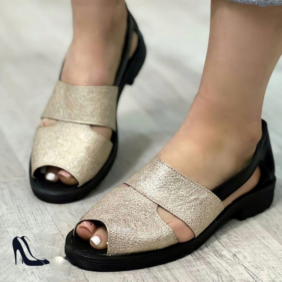صندل زنانه رویه ترک نرم مدل لندن
