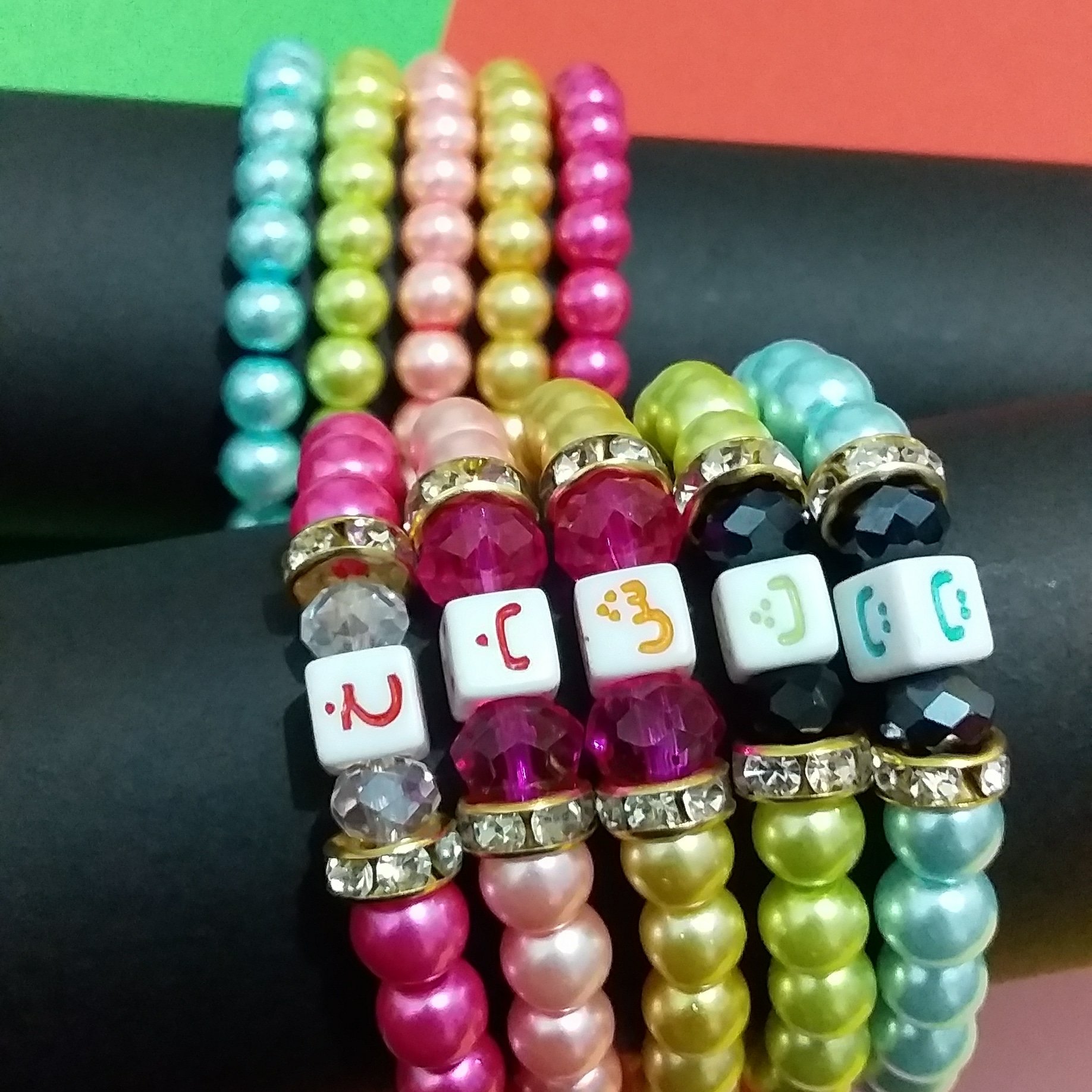 دستبند حروف الفبا