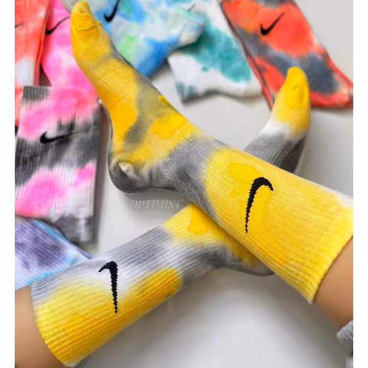 جوراب ساقدار نایکی تای دای کد 17