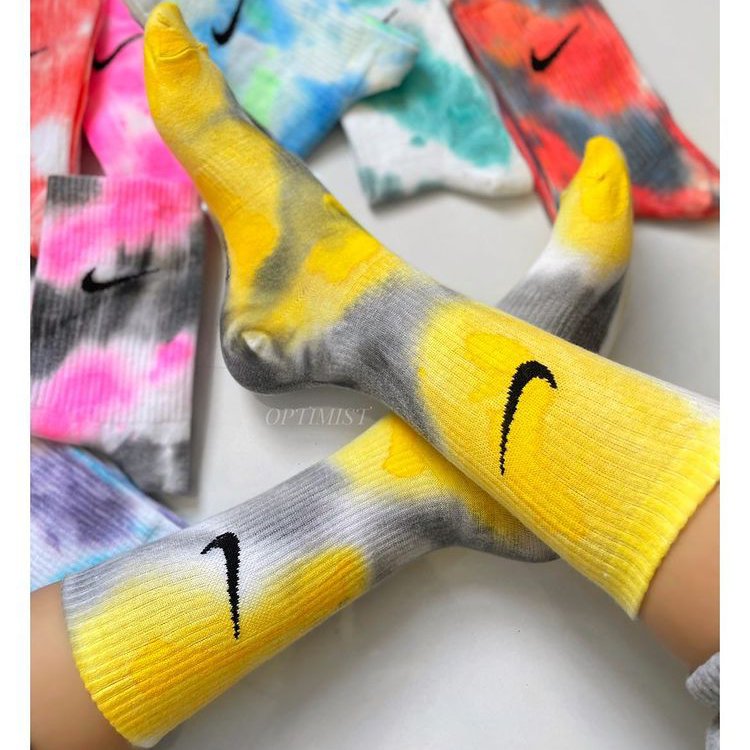 جوراب ساقدار نایکی تای دای کد 17