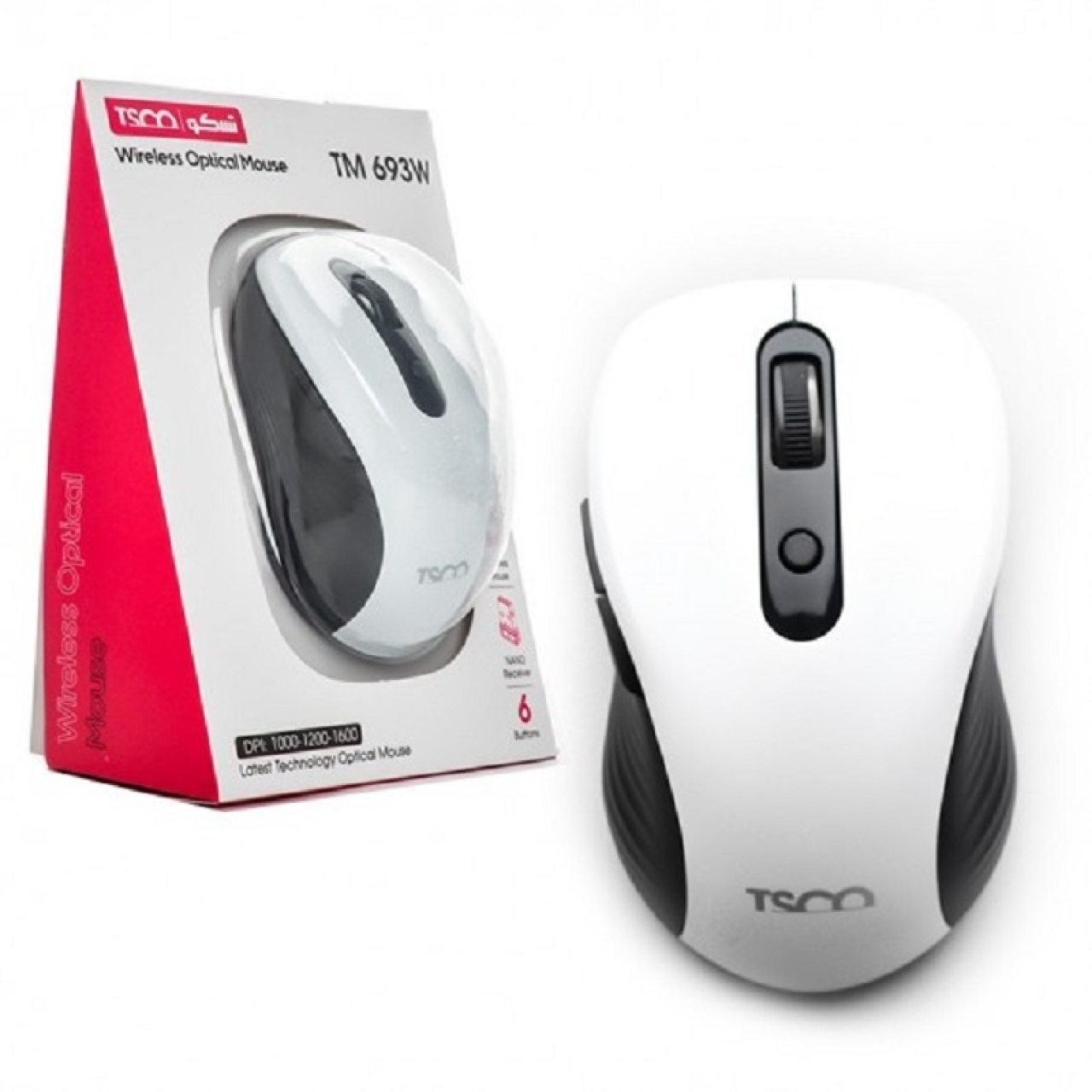 ماوس بی سیم تسکو مدل TM 693W