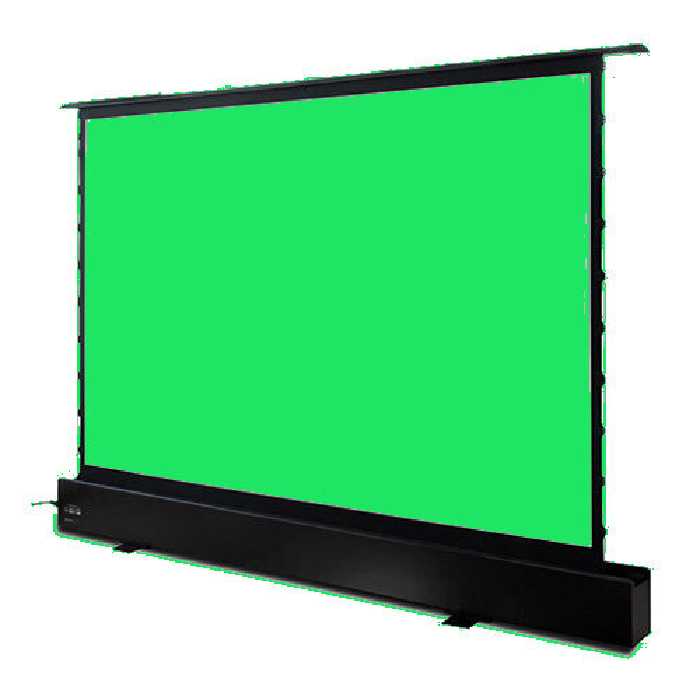 پرده سبز پروجکتا مدل از کف بازشو 2/1 متری
