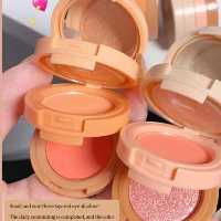 ست 3طبقه رژ گونه و هایلایتر