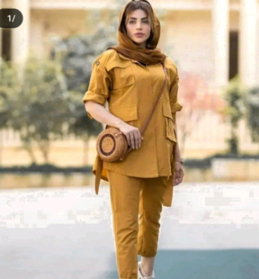 مانتو شلوار زنانه میکرو مدل افسانه