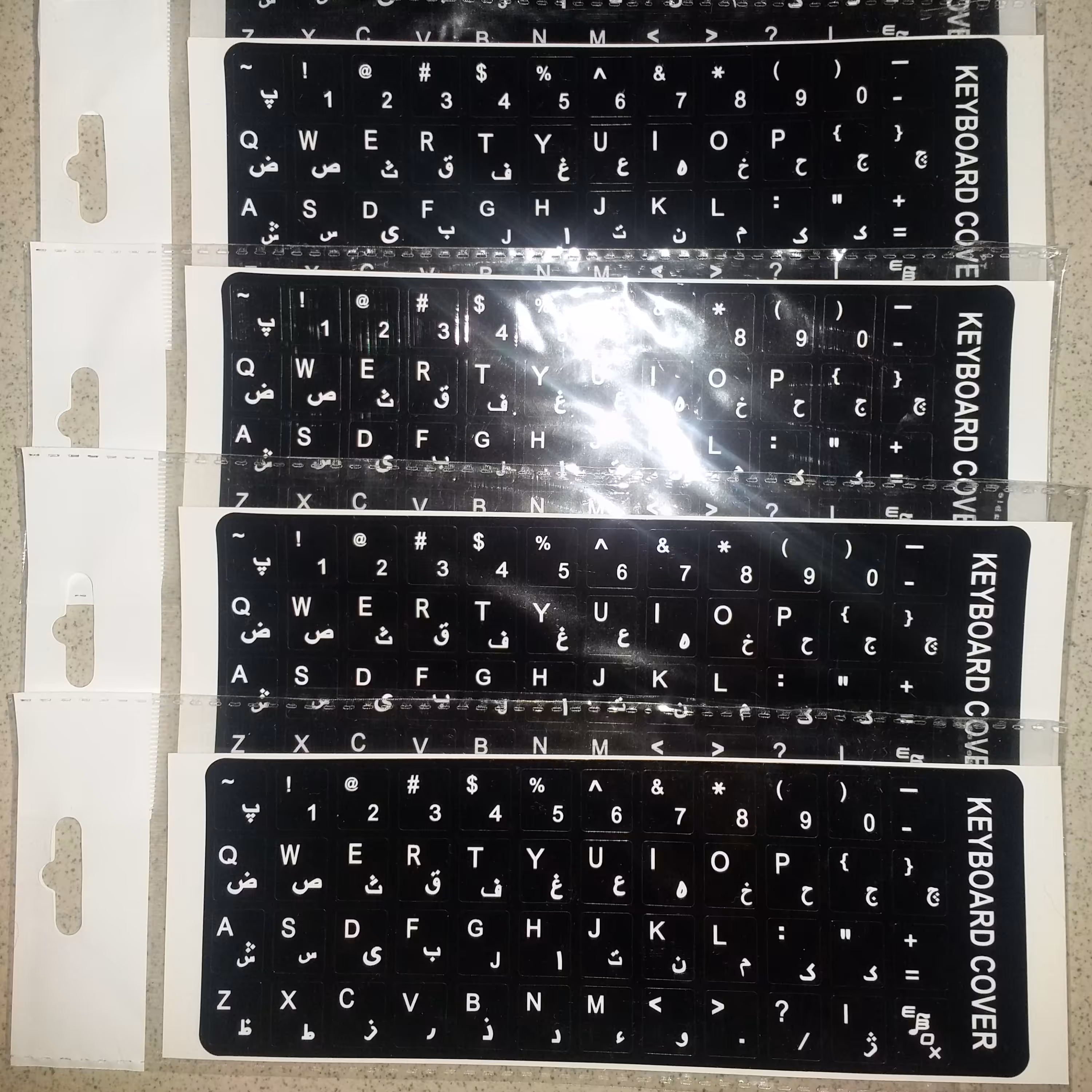 لیبل کیبورد کیفیت عالی خارجی مشکی چرمی