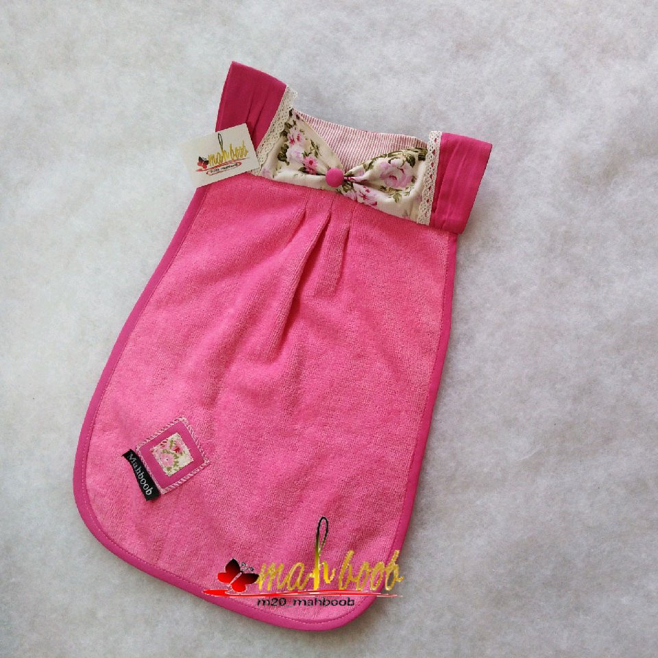 حوله آشپزخانه پیراهنی مدل پروانه