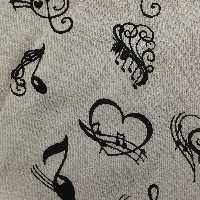 باندانا طرح زییا   سایز 50 در 50   (حداقل خرید 100 تومن از غرفه )