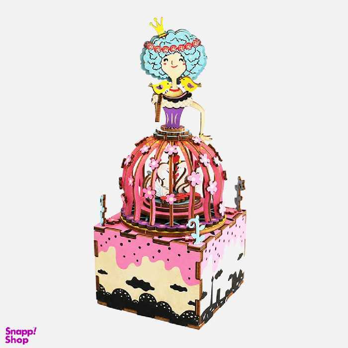 پازل سه بعدی روبوتایم (Robotime) سری موزیک باکس مدل پرنسس