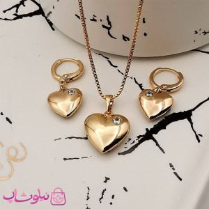 نیم ست زنانه ژوپینگ طرح قلب