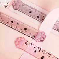 خط کش فانتزی طرح پنجه