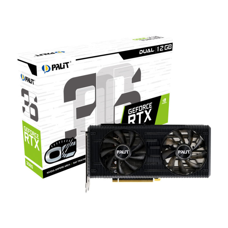 کارت گرافیک پالیت GeForce RTX 3060 Dual OC 12G