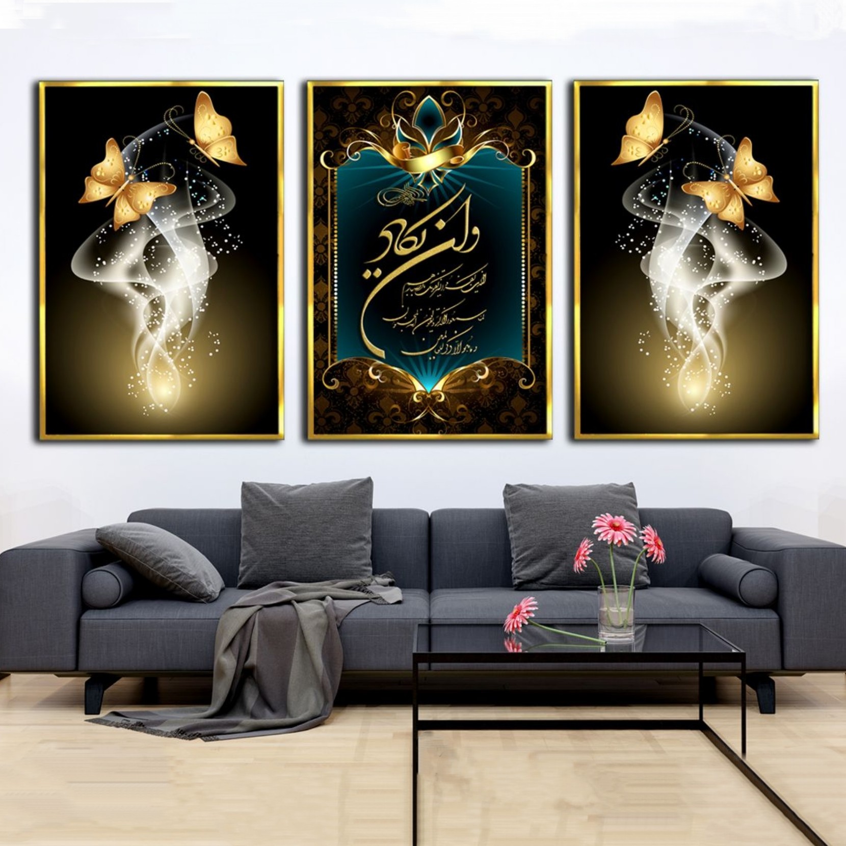 تابلو دکوراتیو 3تیکه کد 00232