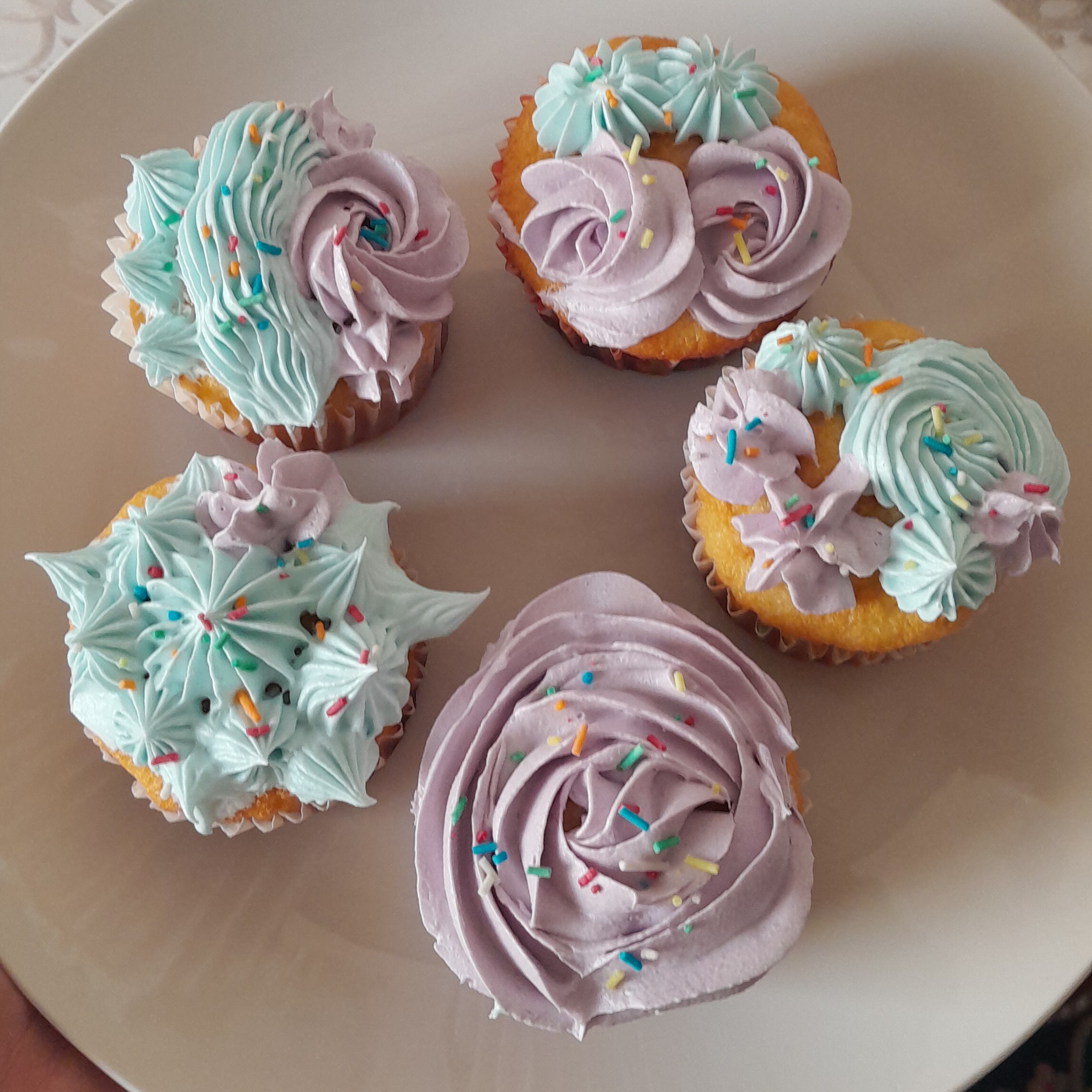 کاپ کیک خانگی ، در پک های 6تایی، 9تایی،12تایی