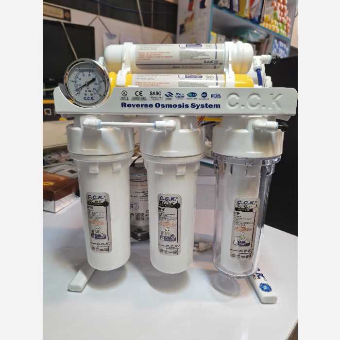تصفیه آب سی سی کا شرکتی cck دستگاه 7 مرحله  با پمپ حک تایوانی 